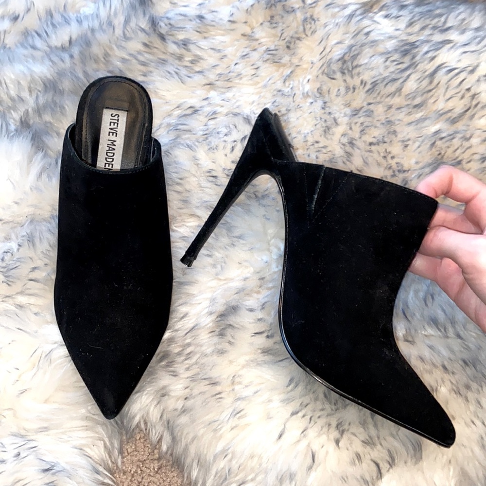 6 inch Steve Madden Mules
